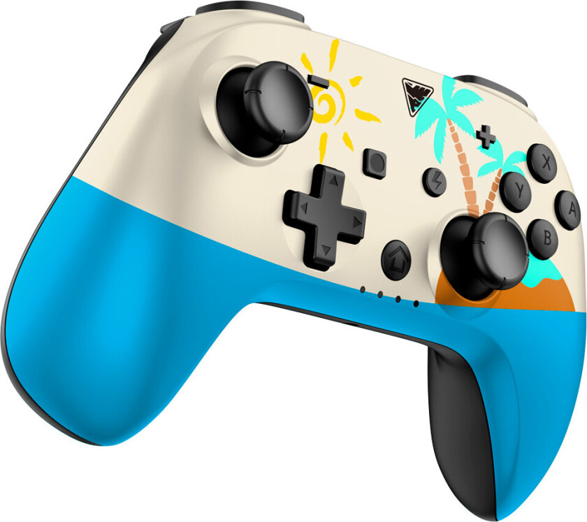 Dragonshock PopTop Kompakt Bluetooth-kontroller (NS) Blå