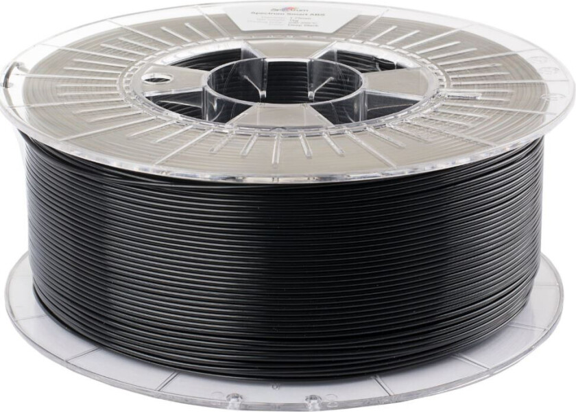 Spectrum Filament ABS Smart for 3D-skriver - 1,75 mm, 1 kg - dyp svart