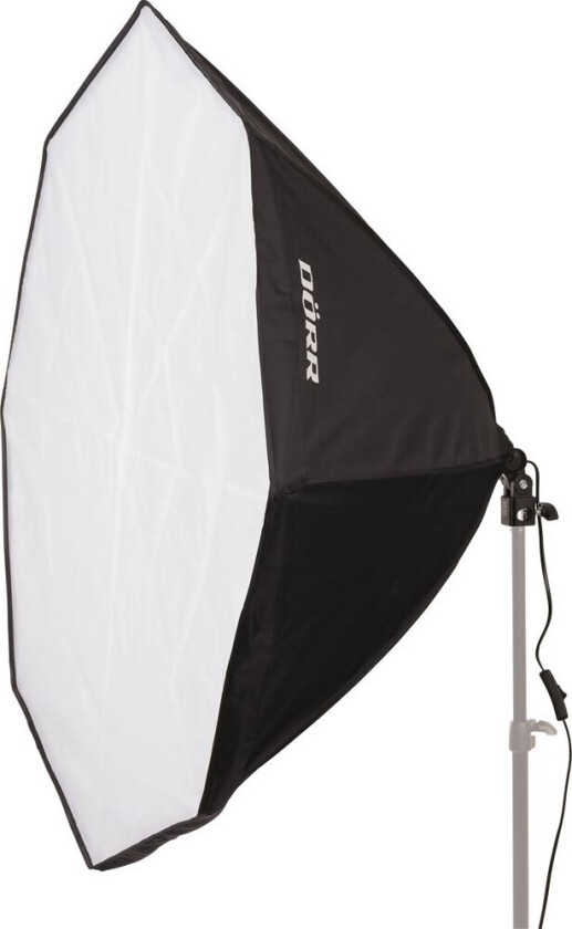 DÃRR Oktagon Softbox-paraply med E27-sokkel - 90cm