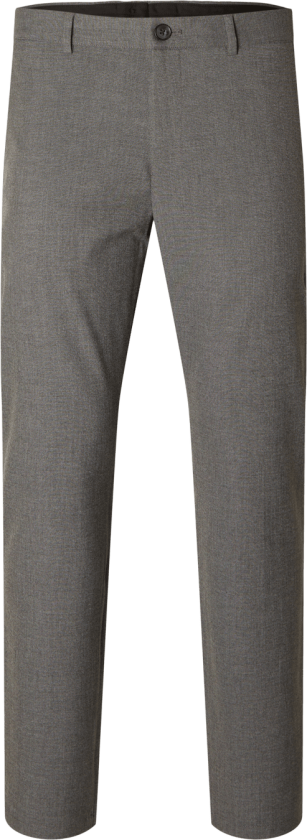 Selected Homme Slim Robert Flex Bukse - Grey Melange