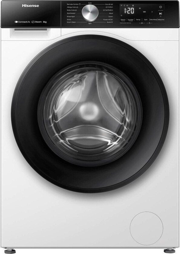 WF3S8043BW3 Hisense Vaskemaskin