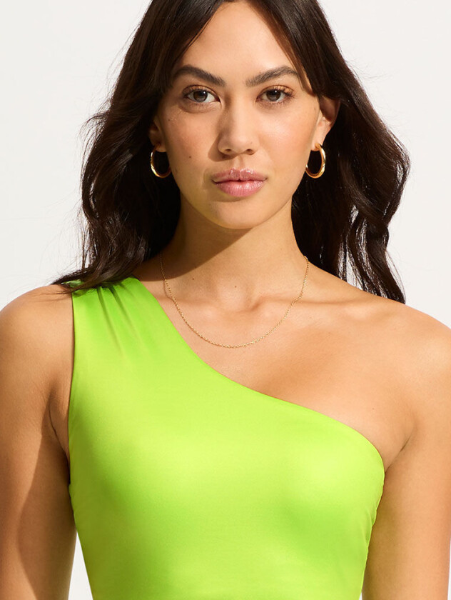 Swim Seafolly Soleil One Shoulder Bikini Top 36 36