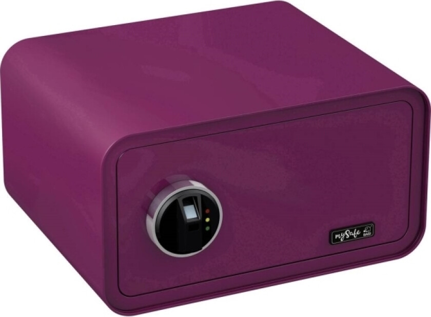 Mysafe 430, Frittstående Safe, Bærsmak, Elektronisk, Fingeravtrykksleser, Batteri, Aa, 430 Mm