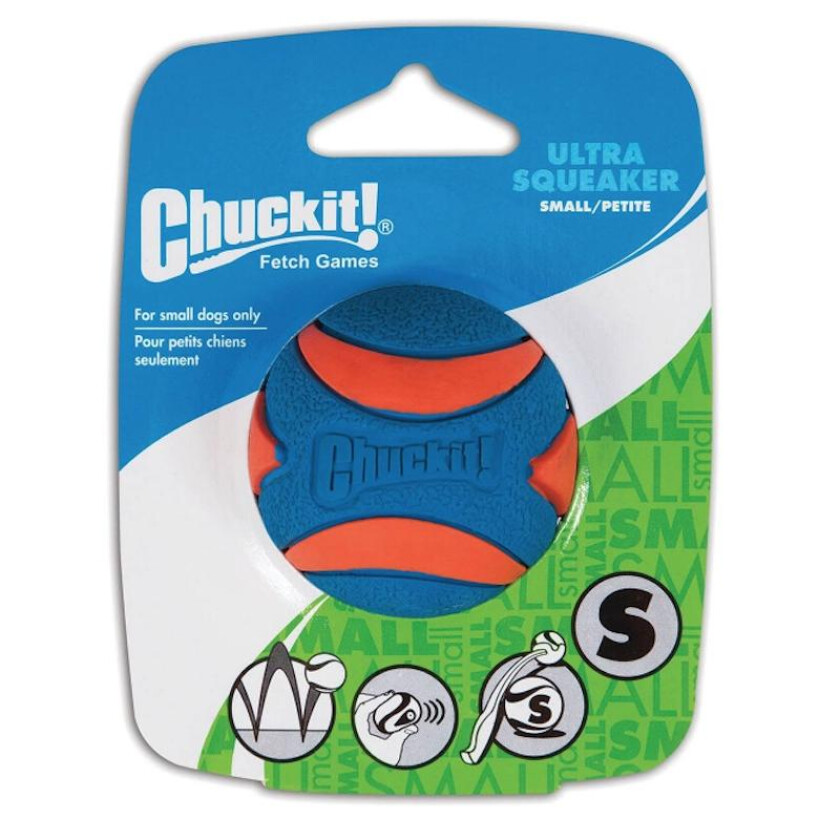 Ultra Squeaker Ball - M: Ø 6,4 cm