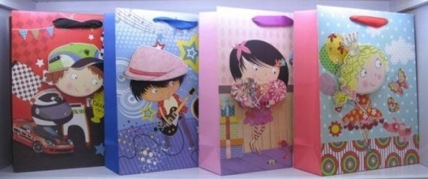 Ju-Piter 3D Gavepose 8934A 30X39x12cm P12 Pris For 1 Stk