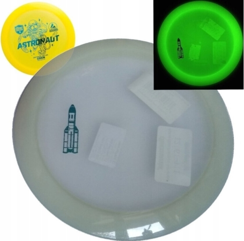 Discgolf Discmania Avstand Glow Astronaut Active Premium Hvit 12/6/-4/1