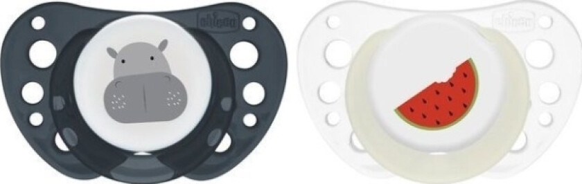 171576 Pf Air Silikone Smokk 6-36M 2Stk Lumi Blå