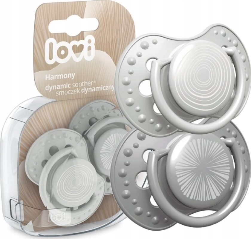 Dynamic Soother Silicone Harmony Boy, 3-6 M., 2 Pcs., 22/906Boy