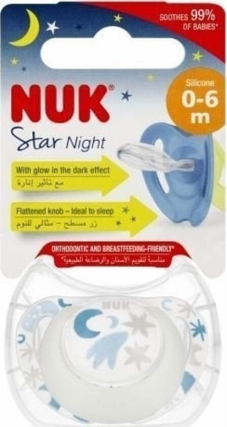 402299 Star Night Silikon Smokk 0-6 1 Stk 539429, 730718