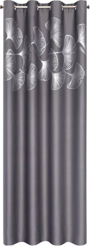 Eurogardiner Ferdig Gardin 140 X 250 Grommet Harmony Graphite