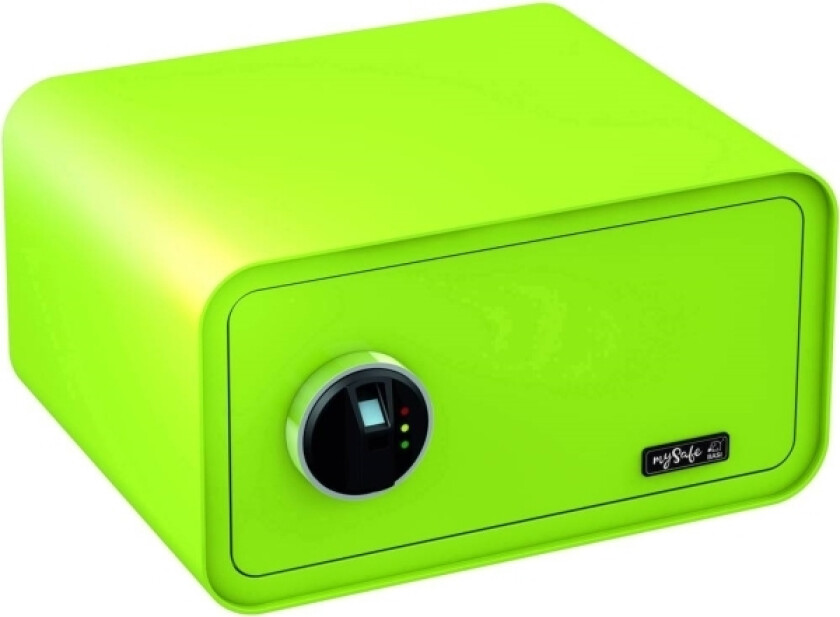 Mysafe 430, Frittstående Safe, Grønn, Elektronisk, Fingeravtrykksleser, Batteri, Aa, 430 Mm