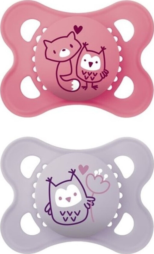 Mom-2-6 Pacifier Orginalplanet Love Girl