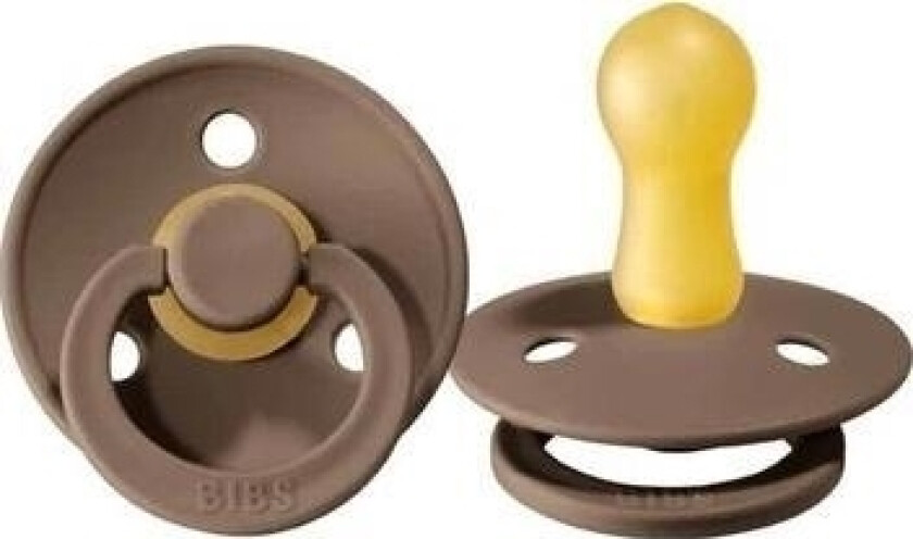 Bibs 100255 Soothing Dark Oak Night 0+ (S) Pacifier