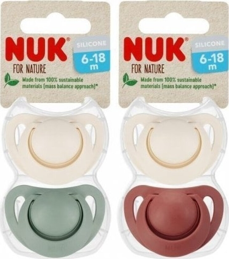 434931 Silikon Smokk Nature 18-36 2Stk 541370, 736952