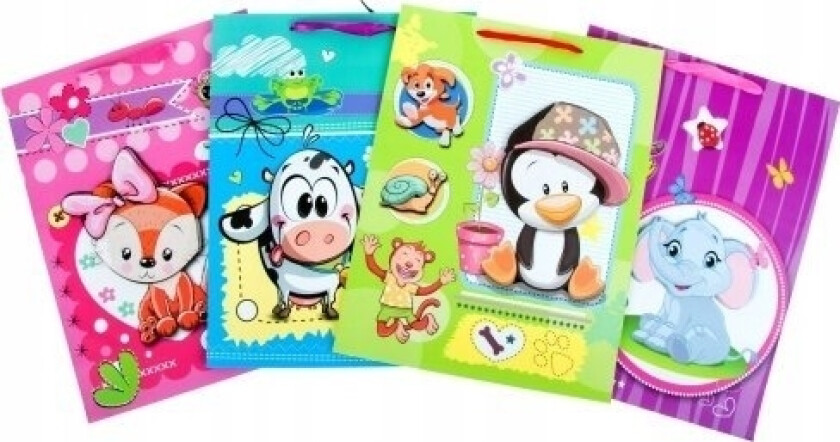 Ju-Piter 3D Gavepose 8916A 30X39x12cm P12 Pris For 1 Stk