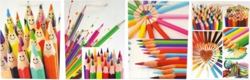 Ju-Piter Gavepose Fargestifter 8926B 26X32x10cm P12 Pris For 1 Stk