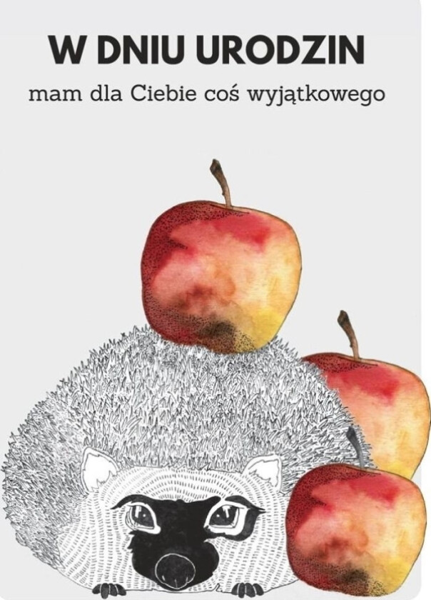 Passjonskort Bursdagskort - Pinnsvin, Pp-2202