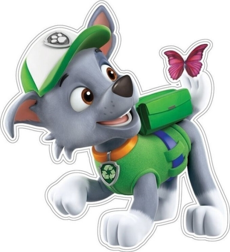 Veggdekorasjon Paw Patrol - Rocky