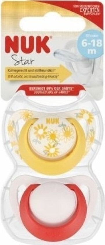 401919 Star Flow Silikone Smokk 6-18 2 Stk 541395, 176287