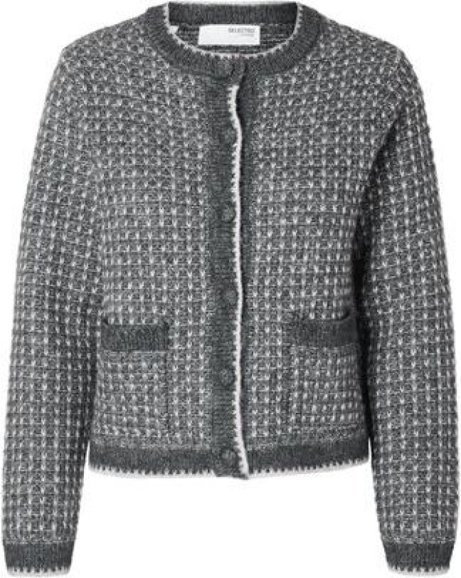 Sine Ls Knit Cardigan - Volcanic Ash Birch L
