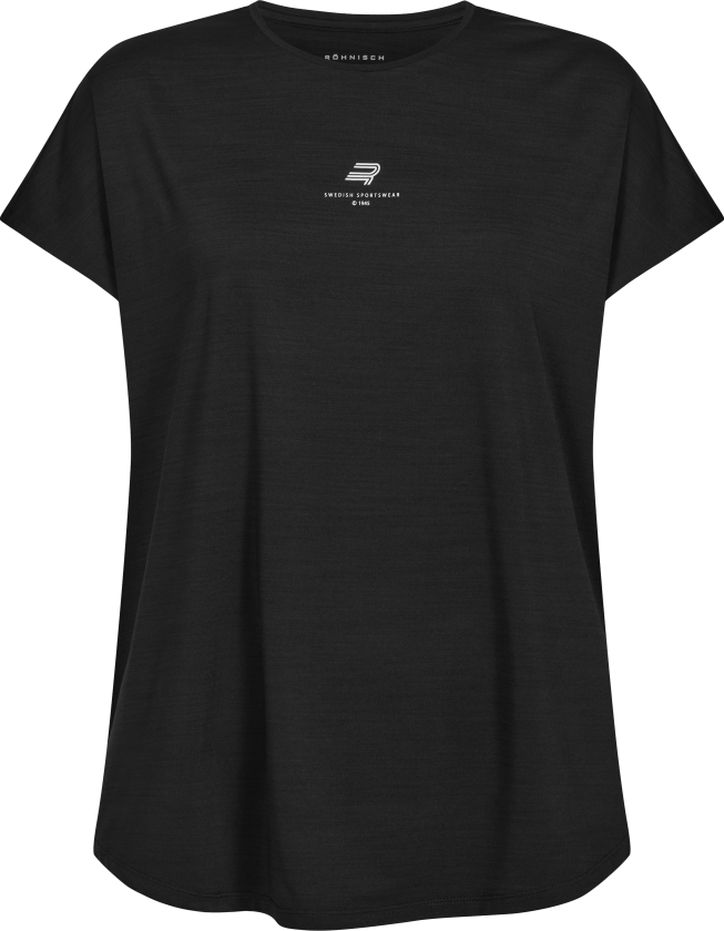 Women's Motion Loose Tee Black XS