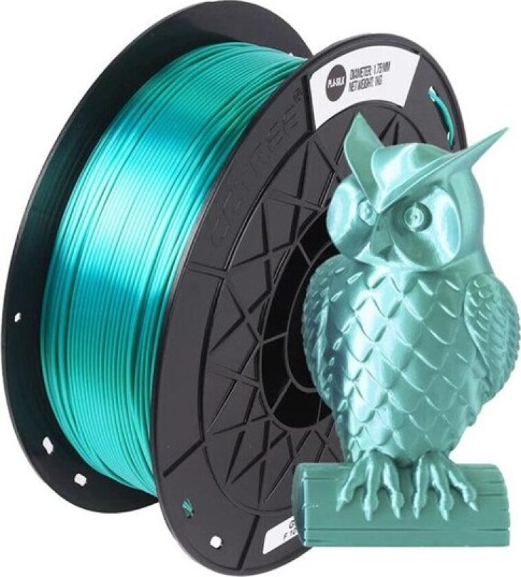 Silk PLA 1.75 mm 1 kg Green