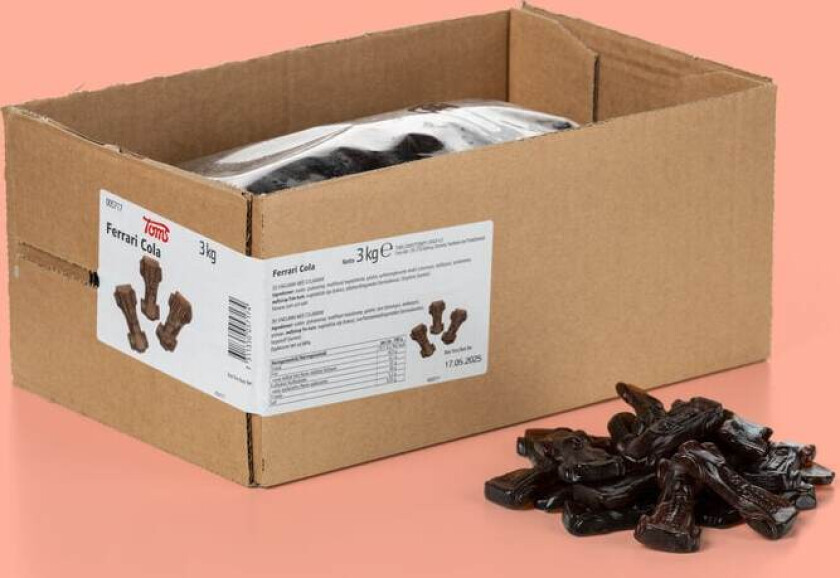 Ferraribiler cola smågodt 3 kg