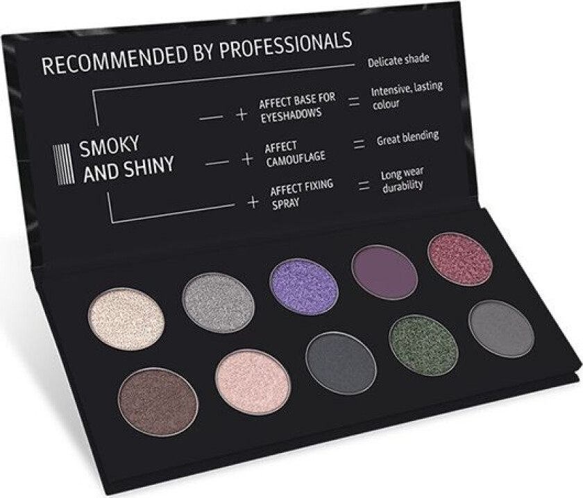 _Smoky & Amp Shiny Pressed Eyeshadow Palette 10X2-2.5G Pressed Eyeshadows