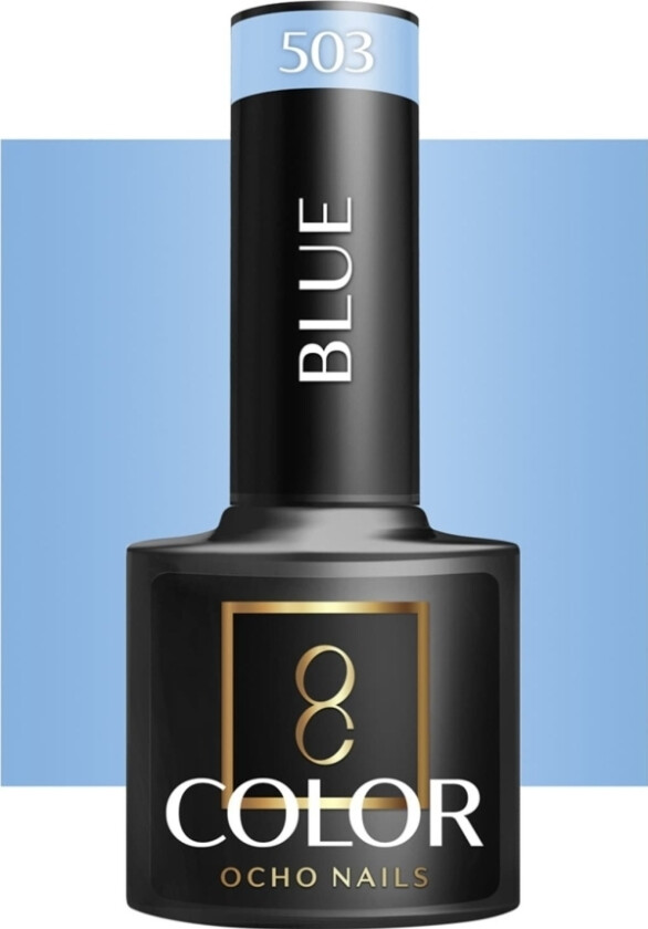 Activeshop Ocho Nails Hybrid Nail Polish Blue 503 -5 G