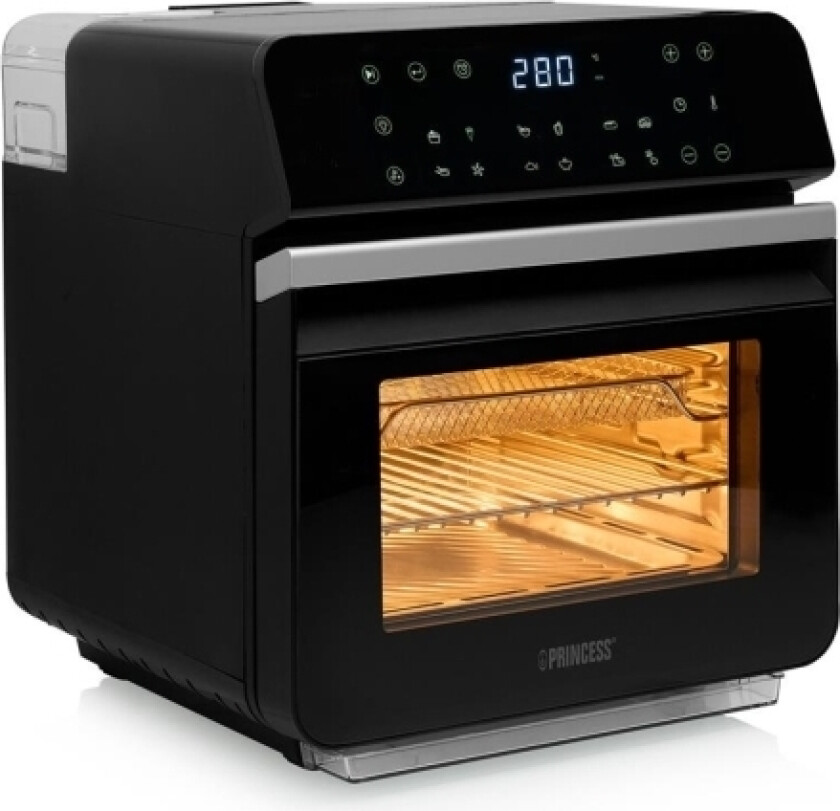 01.182085.01.001, Varmluftsfrityr, 10 L, 200 °C, 6 Person(Er), Single/Enkelt, Sort