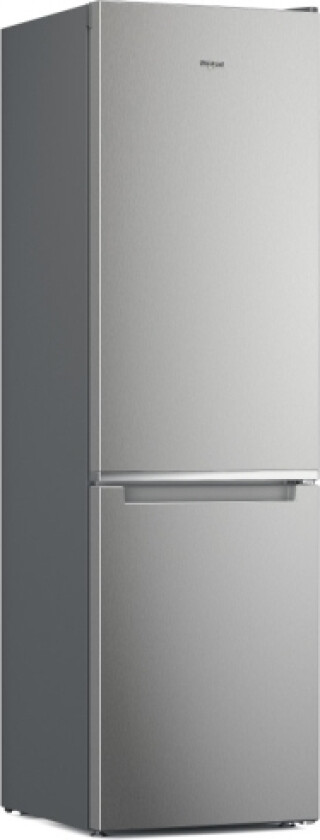 Whirlpool W7x 91I Ox, 367 L, Ikke-Frost (Kjøleskap), T, F, Fresh Zone Compartment, Rustfritt Stål