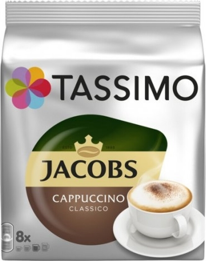 Bilde av Kaffekapsler Jacobs Cappuccino 260G Pud