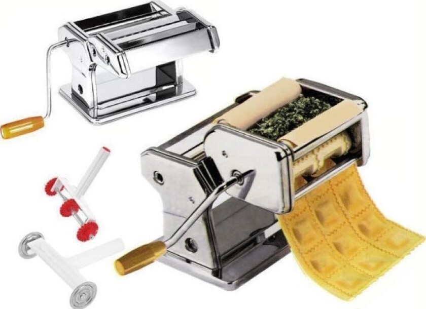 Pastamaskin 3-I-1 Maskin For Pastadeig Dumplinger Ravioli Rullemaskin Zl-5210