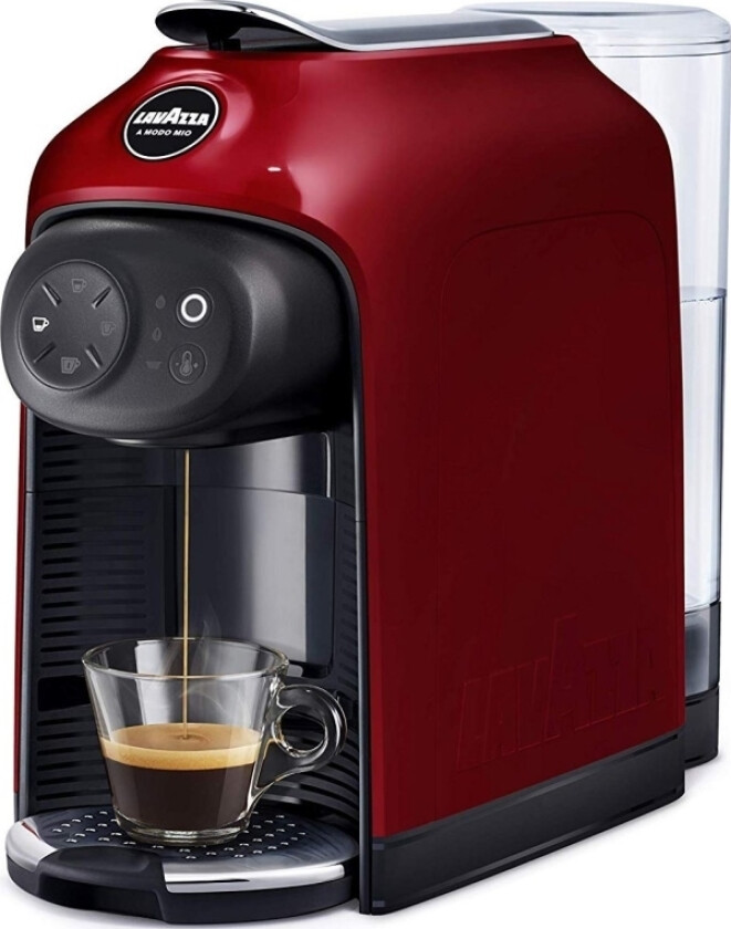 Idola, Kapseldrevet Kaffemaskin, 1,1 L, Kaffe Kapsyl, 1500 W, Rød