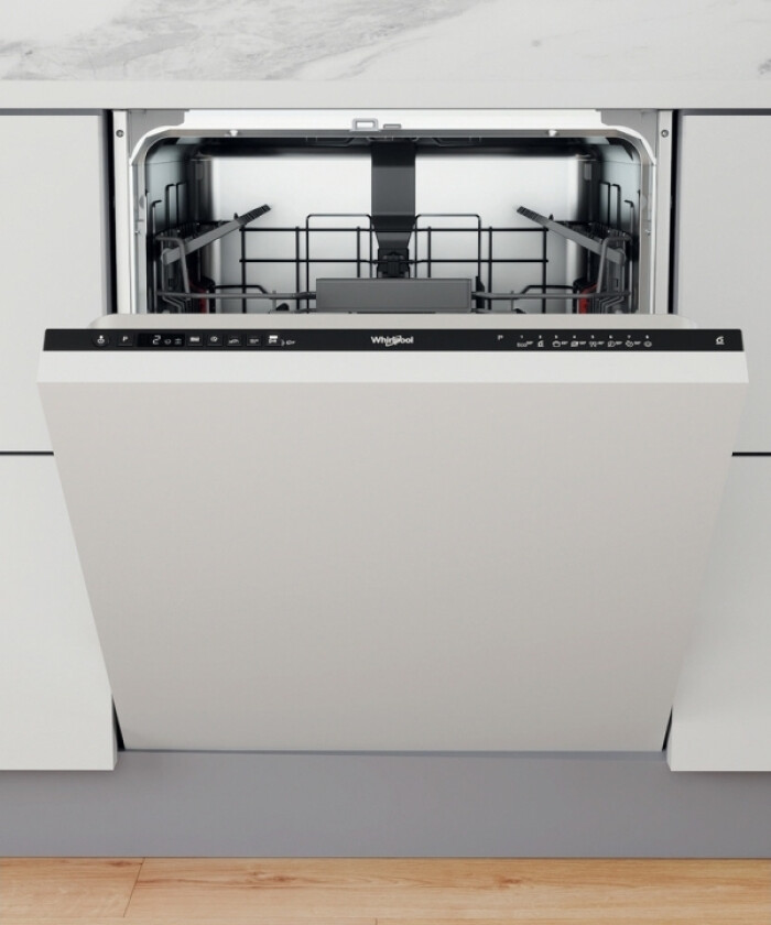 Whirlpool Wic 3C26 N, Fullstendig Innebygget, Full Størrelse (60 Cm), Knapper, 1,3 M, 1,55 M, 1,5 M