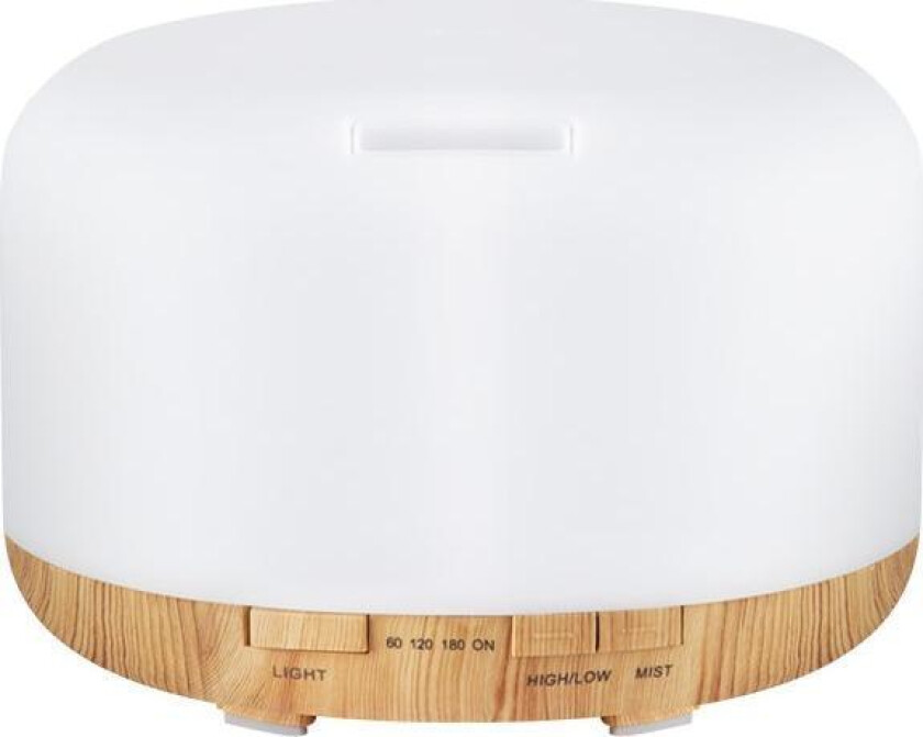 Activeshop Aroma Diffuser Aroma Diffuser Luftfukter Spa 03 Light Wood 500Ml + Timer