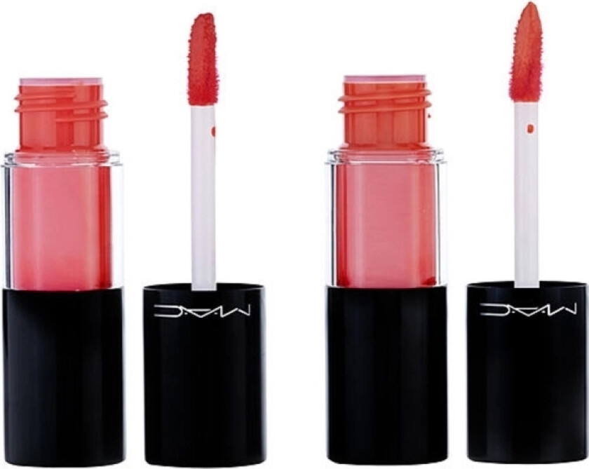 Mac Set Duo, Mac, Versicolour Varnish, Shining, Lip Gloss, Bright, 2 Pcs, 8.5 Ml For Women