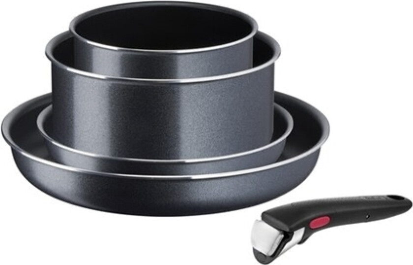 | Stekepannesett Ingenio Xl Force | L1589502 | Baking | Diameter 16Cm/20Cm/22Cm/28Cm | Ikke Egnet For Induksjonstopp | Avtakbart Håndtak | Svar