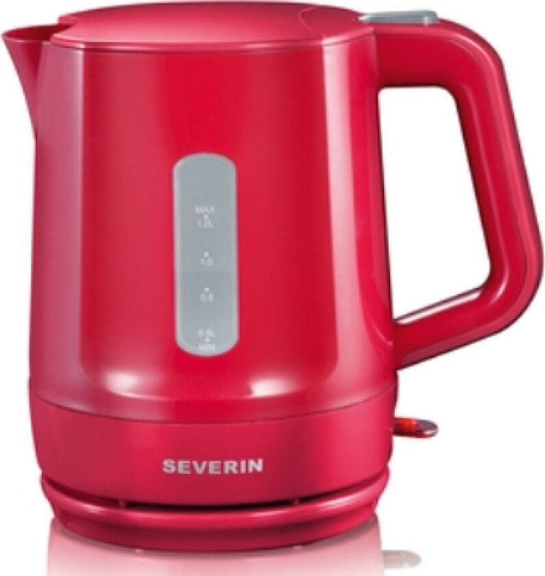 Wk 3384, 1,2 L, 1500 W, Grå, Rød, Vannivåindikator, Trådløs