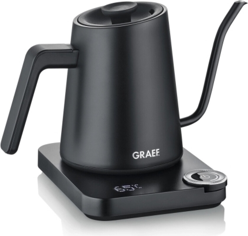 Gk502, 0,9 L, 1200 W, Svart, Rostfritt Stål, Justerbar Termostat, Överhettningsskydd