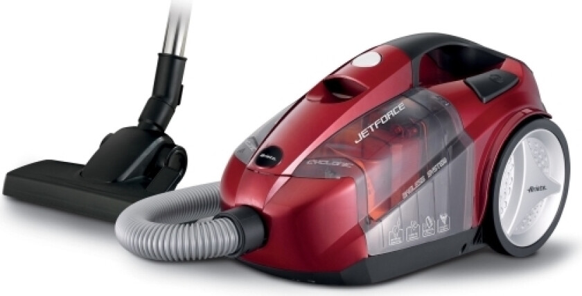 Ariete 2791 Jet Force, 800 W, Sylindervakuum, Tørr, Uten Pose, 2,5 L, Hepa