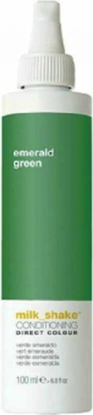Milk Shake Milk Shake, Direct Colour, Ammonia-Free, Hair Colour Conditioner, Emerald Green, 100 Ml For Women