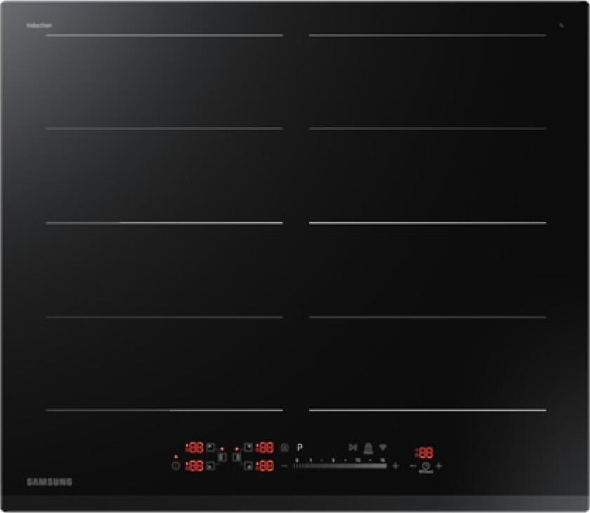 Nz64r9787gk, Svart, Innebygget, 60 Cm, Sonebasert Induksjon, 4 Zone(S), 4 Zone(S)