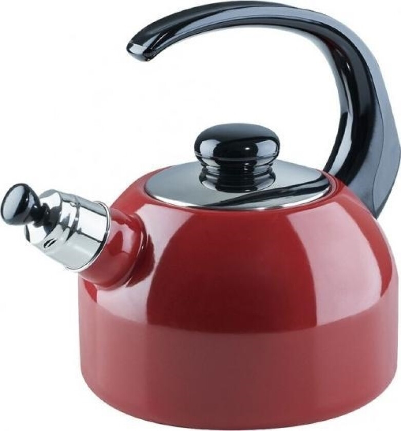 Riess Vannkoker, Sort Håndtak, 2,0L, 18Cm, Rød