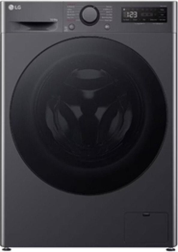 Lg R500-Serien, 10/6 Kg Vaskemaskin Med Tørketrommel F4dr510s2m, Sort