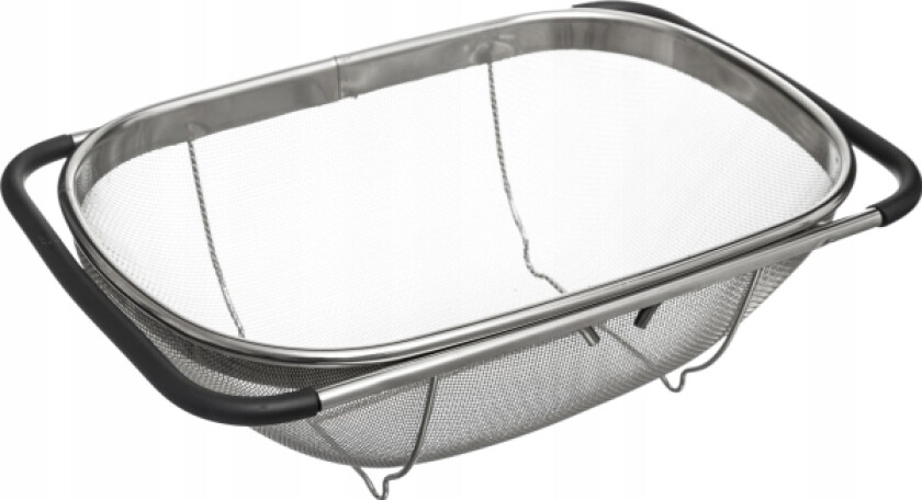 5Five Dørslag I Rustfritt Stål, Kjøkkensil Med Håndtak, Sil I Rustfritt Stål, Kjøkkentilbehør, Stålsikter