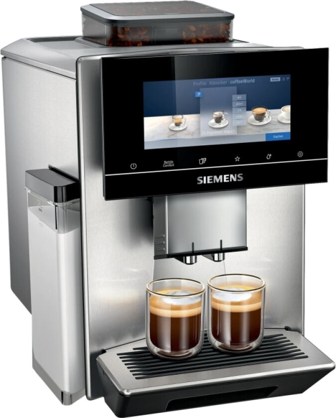 Eq900 Tq905d03 - Automatisk Kaffemaskin Med Cappuccinatore - 19 Bar - Rustfritt Stål