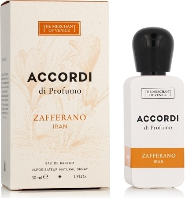 The Merchant Of Venice Accordi Di Parfumo Zafferano Iran Eau De Parfum 30 Ml (Unisex)