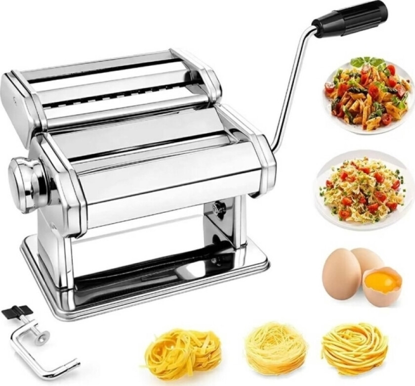 Atl Da254 Pastamaskin Rustfritt Stål 3W1