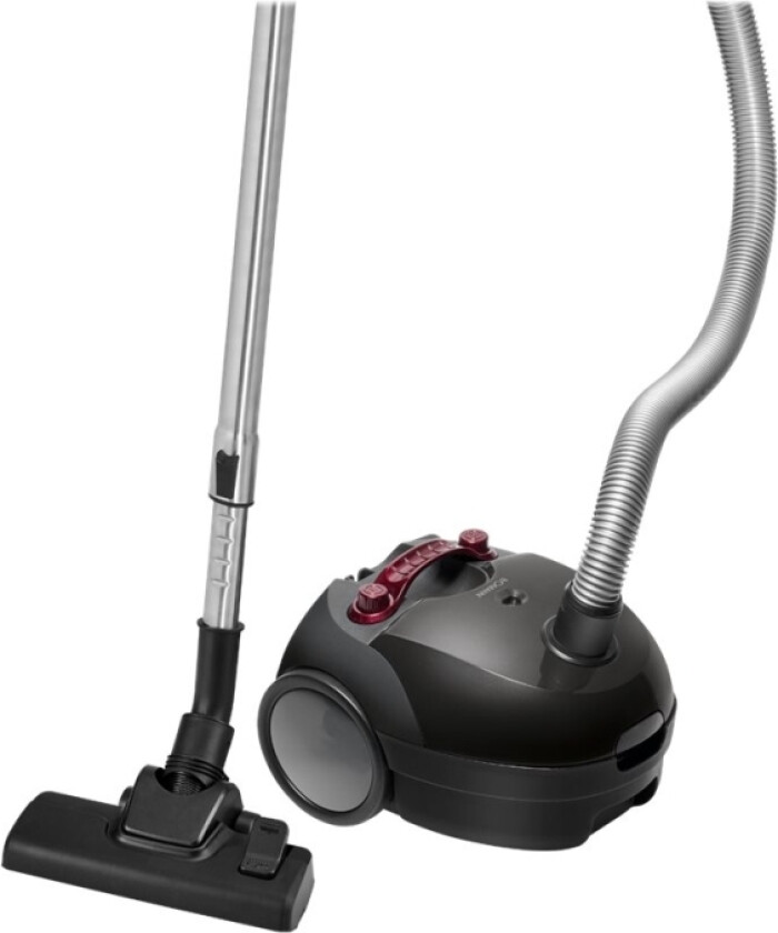 Bs 9019 Cb N - Støvsuger - Kanister - Pose - Rødt/Antrasitt